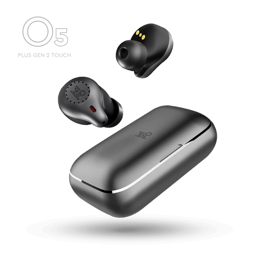 Mifo O5 PLUS Gen 2 [2023] - Touch Activated Smart TWS Earbuds with Bluetooth 5.2