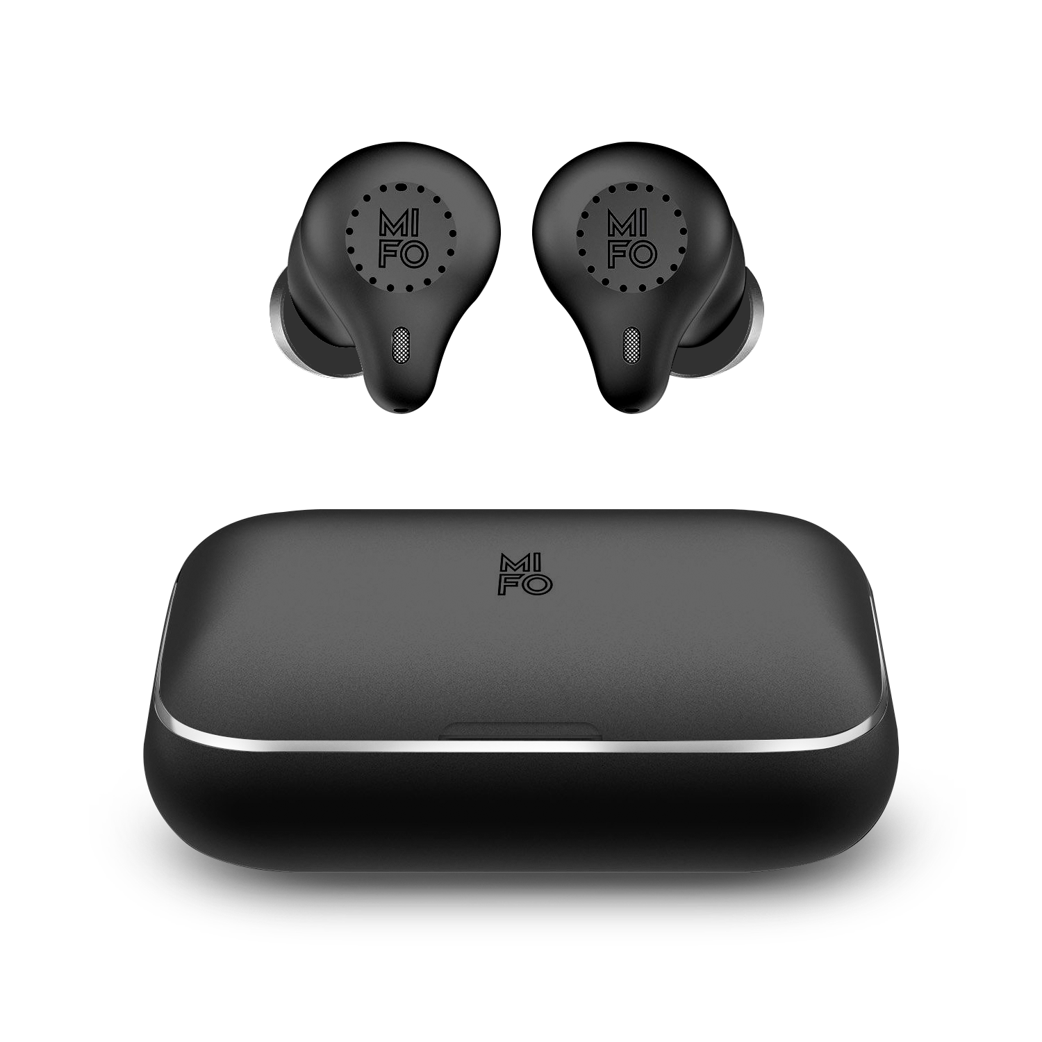 Black Colored Mifo O5 Gen 2 Touch Earbuds