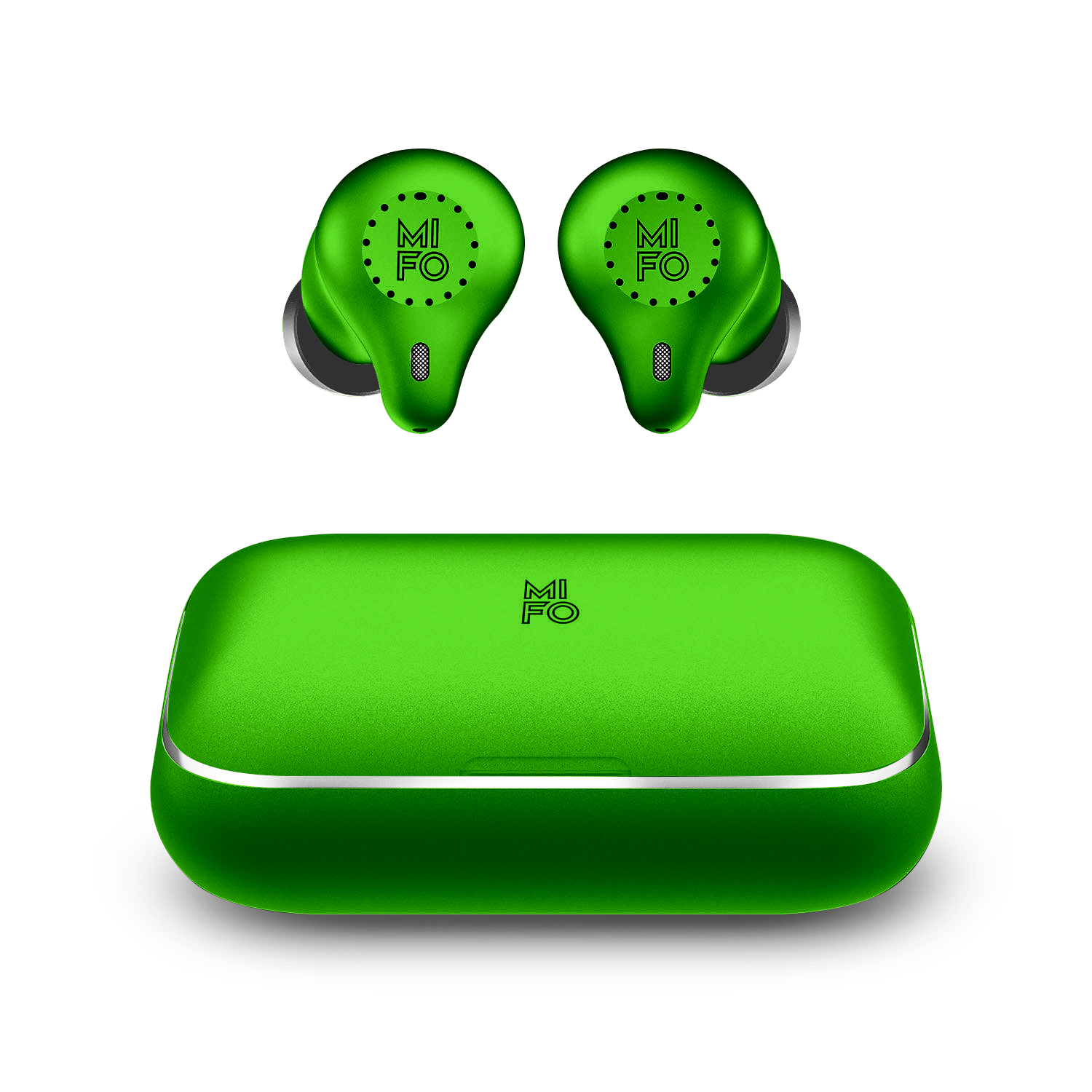 Best Wireless Electric Green Earbuds - Mifo O5 Gen 2 Touch